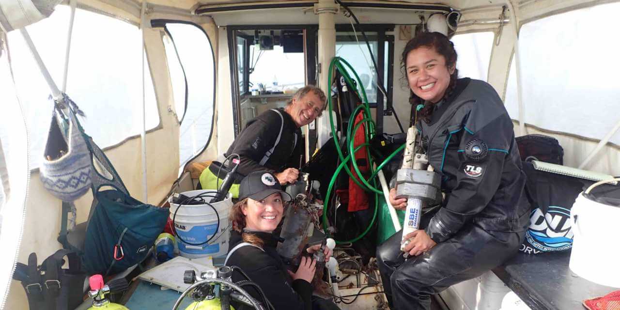 BLE scientists on field mission